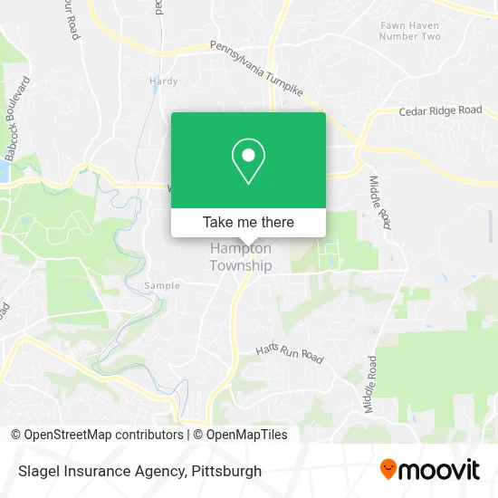 Slagel Insurance Agency map