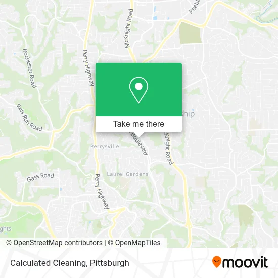 Calculated Cleaning map