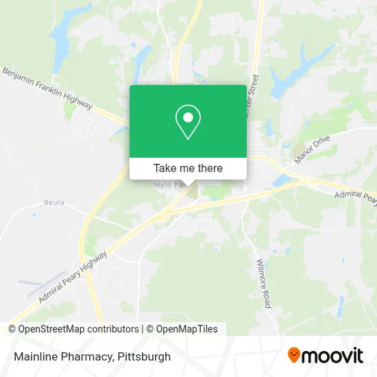 Mainline Pharmacy map