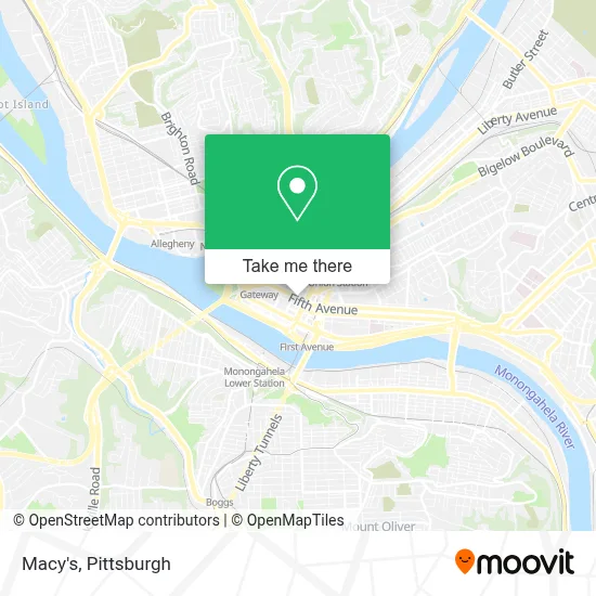 Macy's map