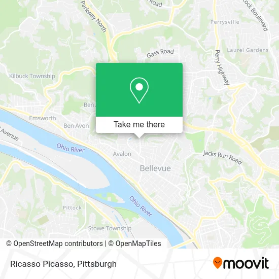 Ricasso Picasso map