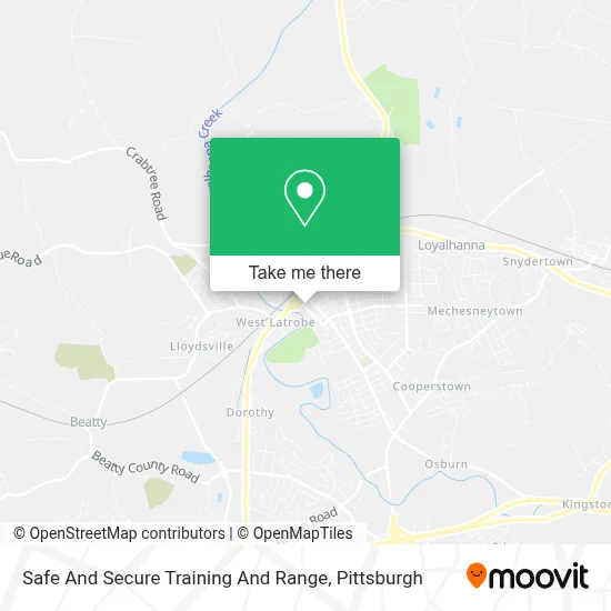Safe And Secure Training And Range map