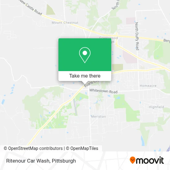 Ritenour Car Wash map