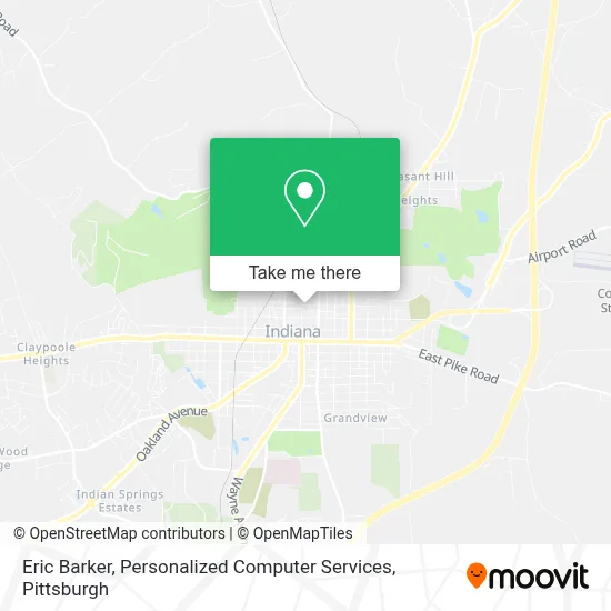 Eric Barker, Personalized Computer Services map