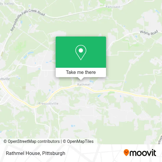 Rathmel House map