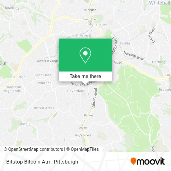 Bitstop Bitcoin Atm map