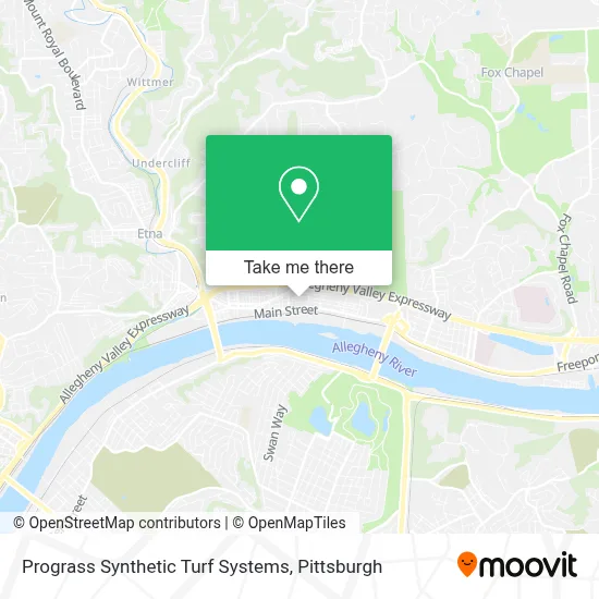 Prograss Synthetic Turf Systems map