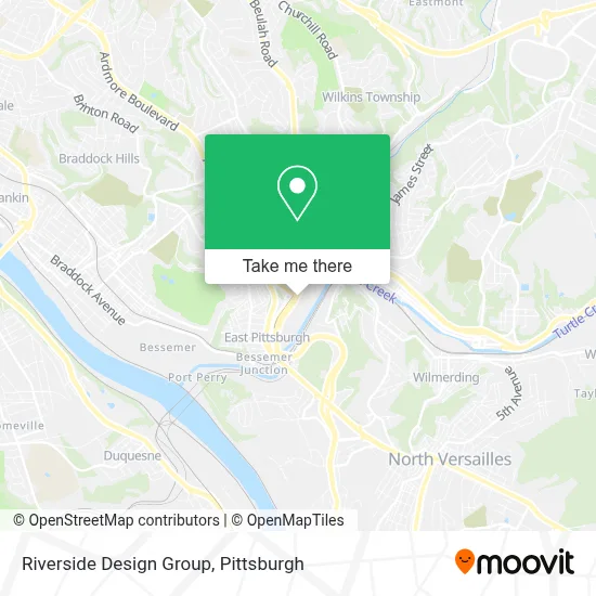Riverside Design Group map