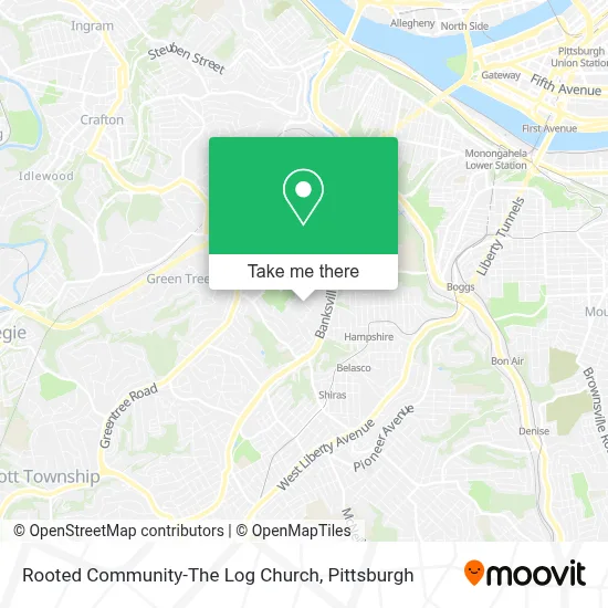 Rooted Community-The Log Church map