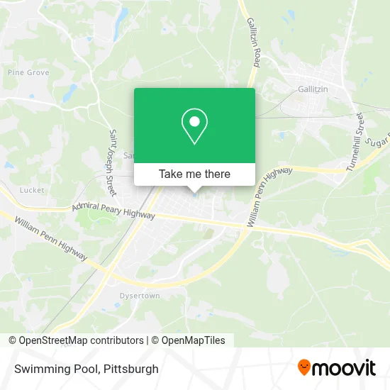 Swimming Pool map