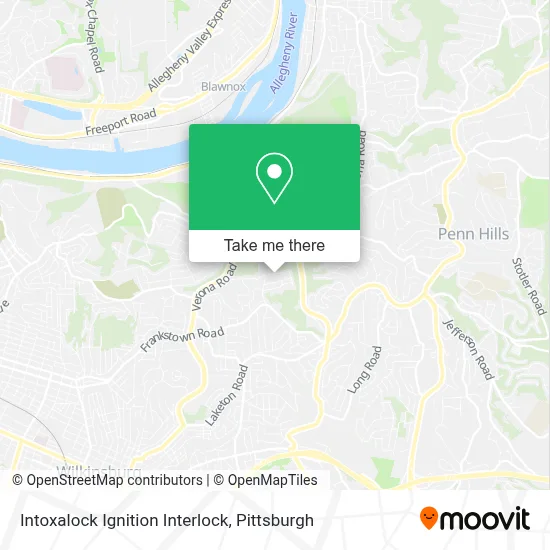 Intoxalock Ignition Interlock map