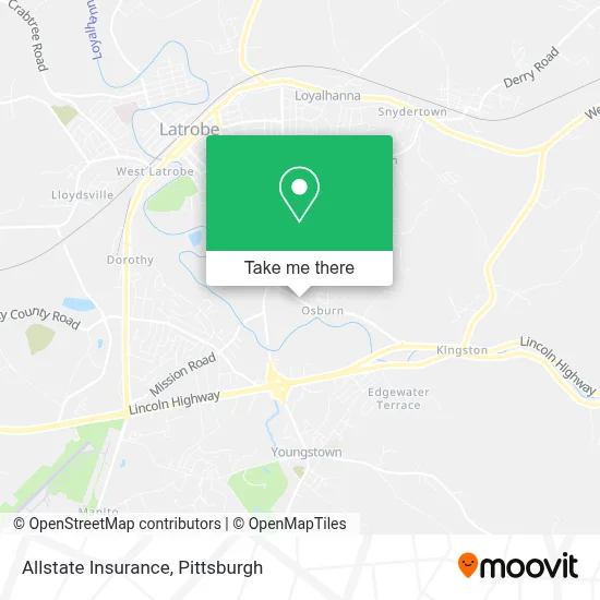 Allstate Insurance map