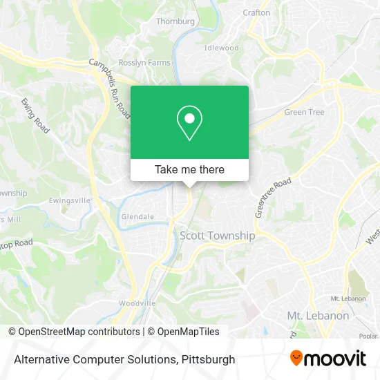 Alternative Computer Solutions map