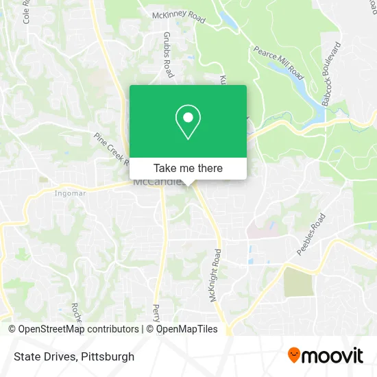 State Drives map