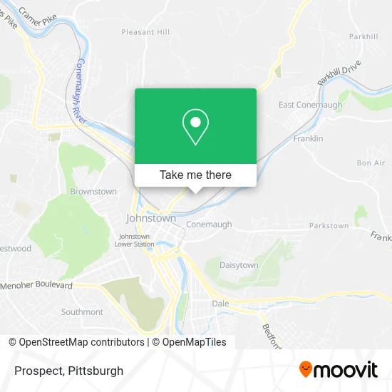 Prospect map