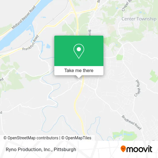 Ryno Production, Inc. map