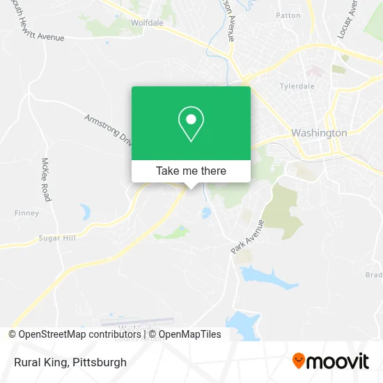 Rural King map
