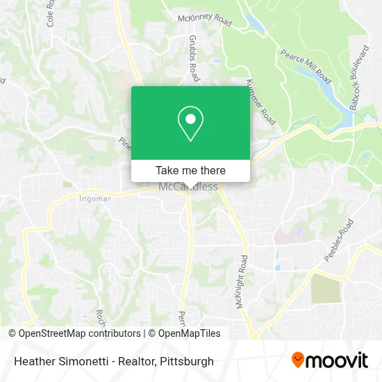 Heather Simonetti - Realtor map