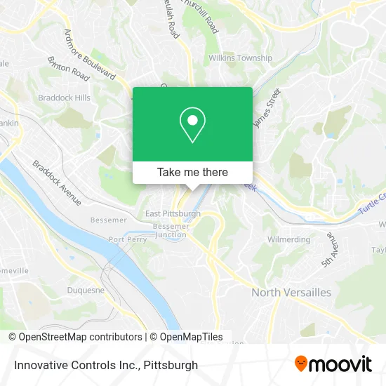 Innovative Controls Inc. map