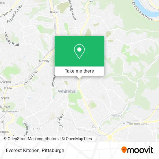 Everest Kitchen map