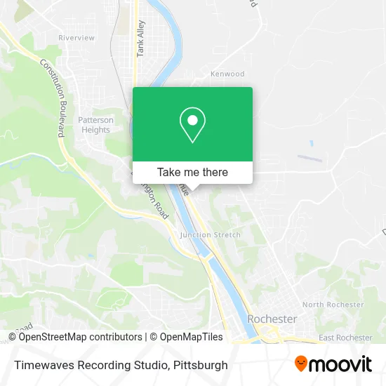 Timewaves Recording Studio map