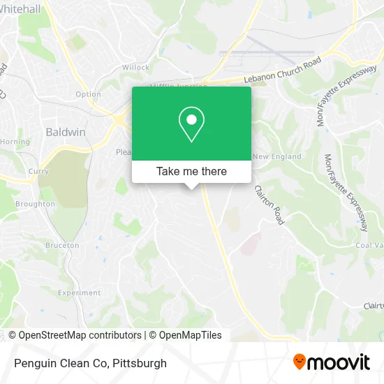 Penguin Clean Co map