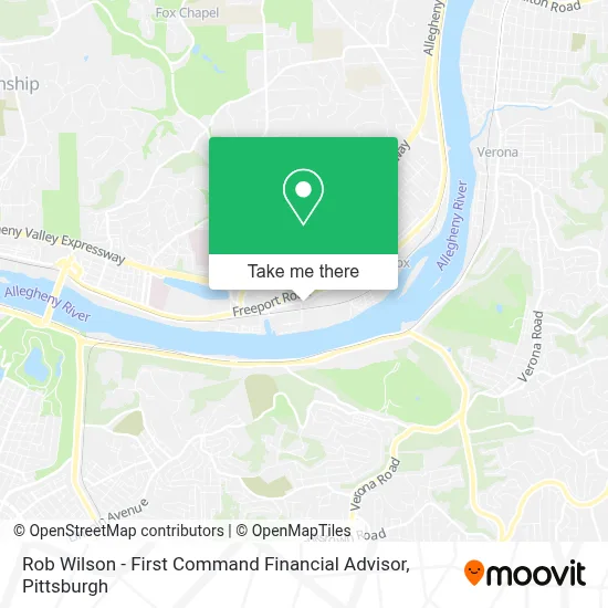 Rob Wilson - First Command Financial Advisor map