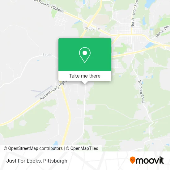 Just For Looks map