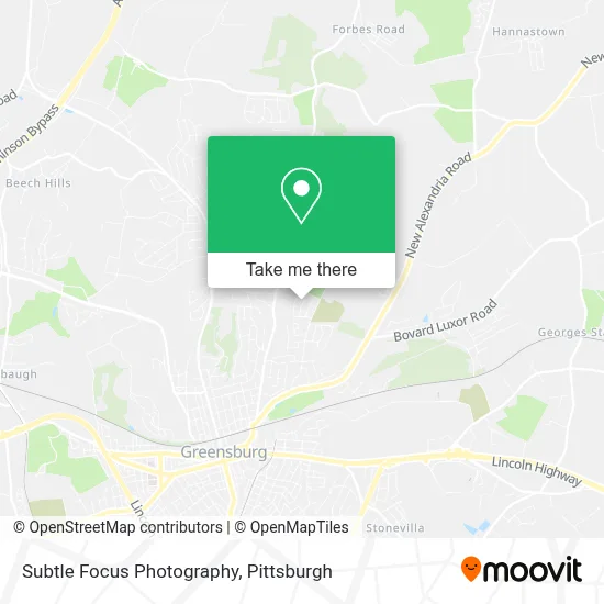Subtle Focus Photography map