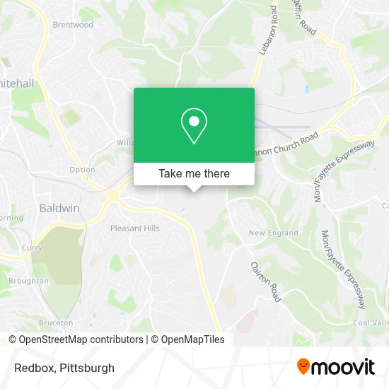 Redbox map