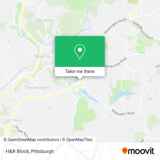 H&R Block map