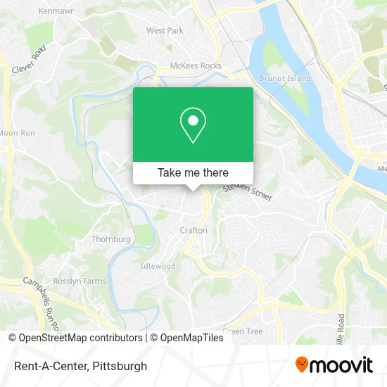 Rent-A-Center map