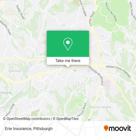 Erie Insurance map