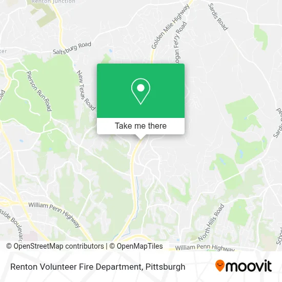 Renton Volunteer Fire Department map
