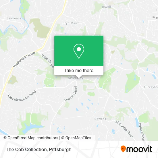 The Cob Collection map