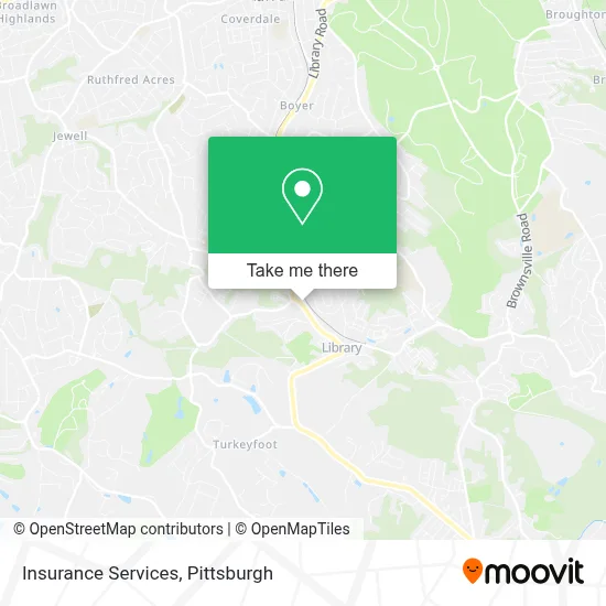 Insurance Services map