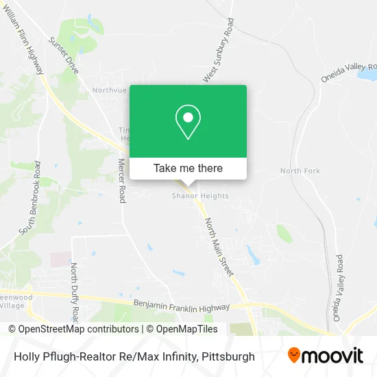 Holly Pflugh-Realtor Re / Max Infinity map