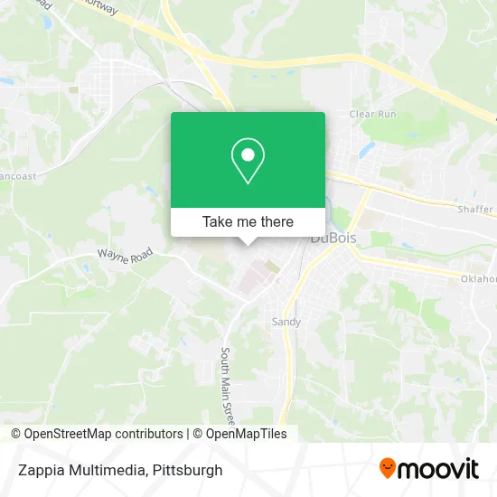 Zappia Multimedia map