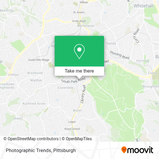 Photographic Trends map