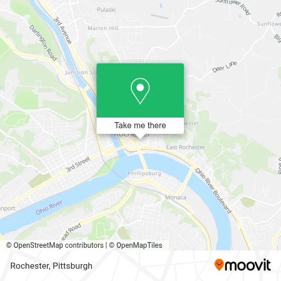 Rochester map
