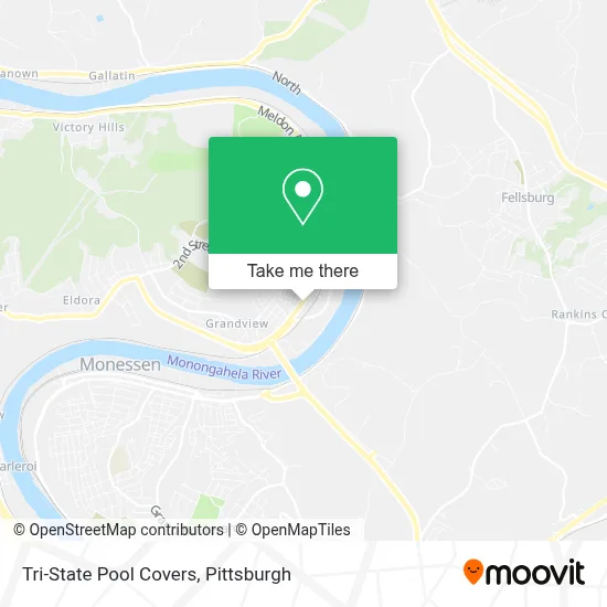 Tri-State Pool Covers map