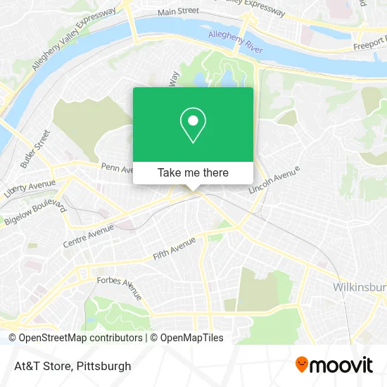 At&T Store map