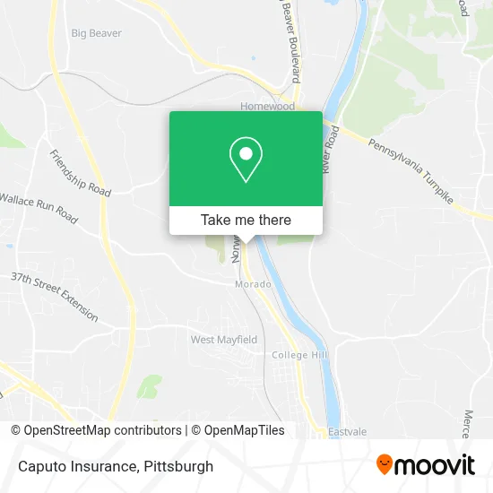 Caputo Insurance map