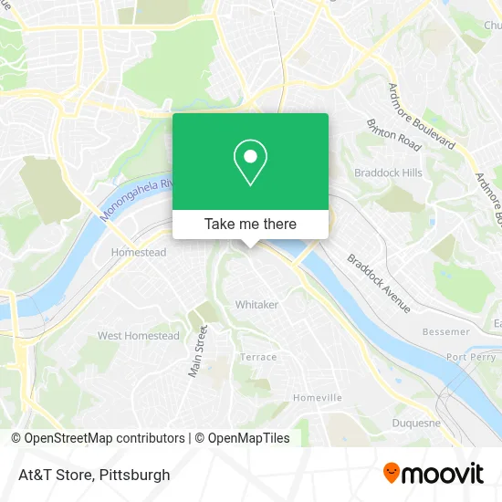 At&T Store map