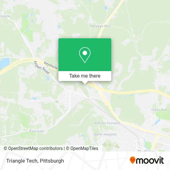 Triangle Tech map