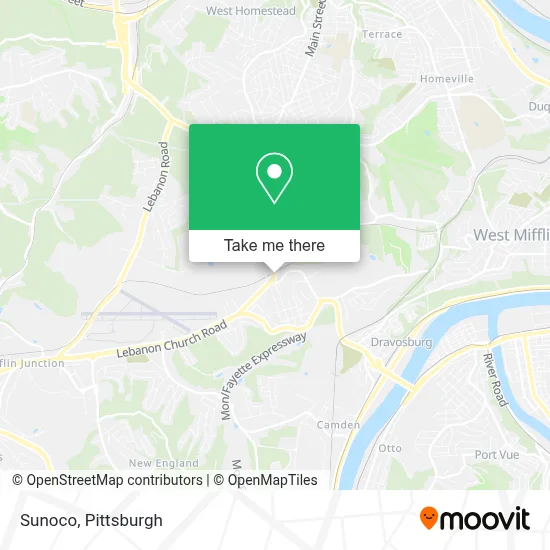 Sunoco map