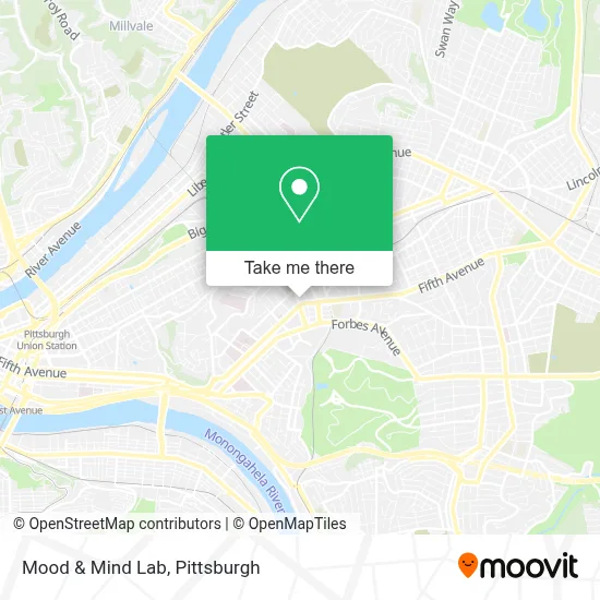 Mood & Mind Lab map