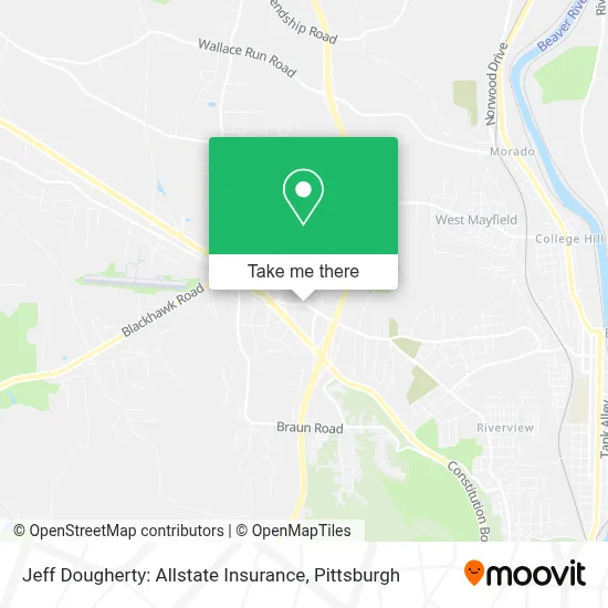Jeff Dougherty: Allstate Insurance map