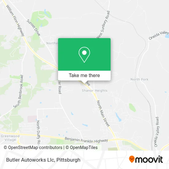 Butler Autoworks Llc map