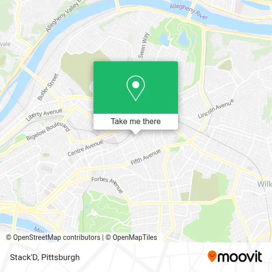 Stack'D map
